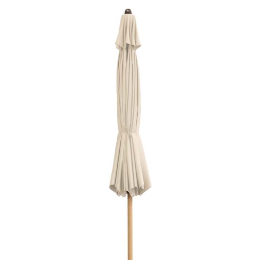 Sonnenschirm - Ø 350 cm - Creme - Dekoration zum Mieten (Bild 1)