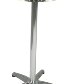 Aluminium Stehtisch/ Bistrotisch "used Look" zum Mieten